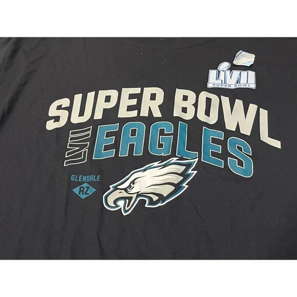 Nike Super Bowl LVII Philadelphia Eagles Dri Fit NEW Size XXL NEW NWT Rare 2XL - Picture 2 of 5